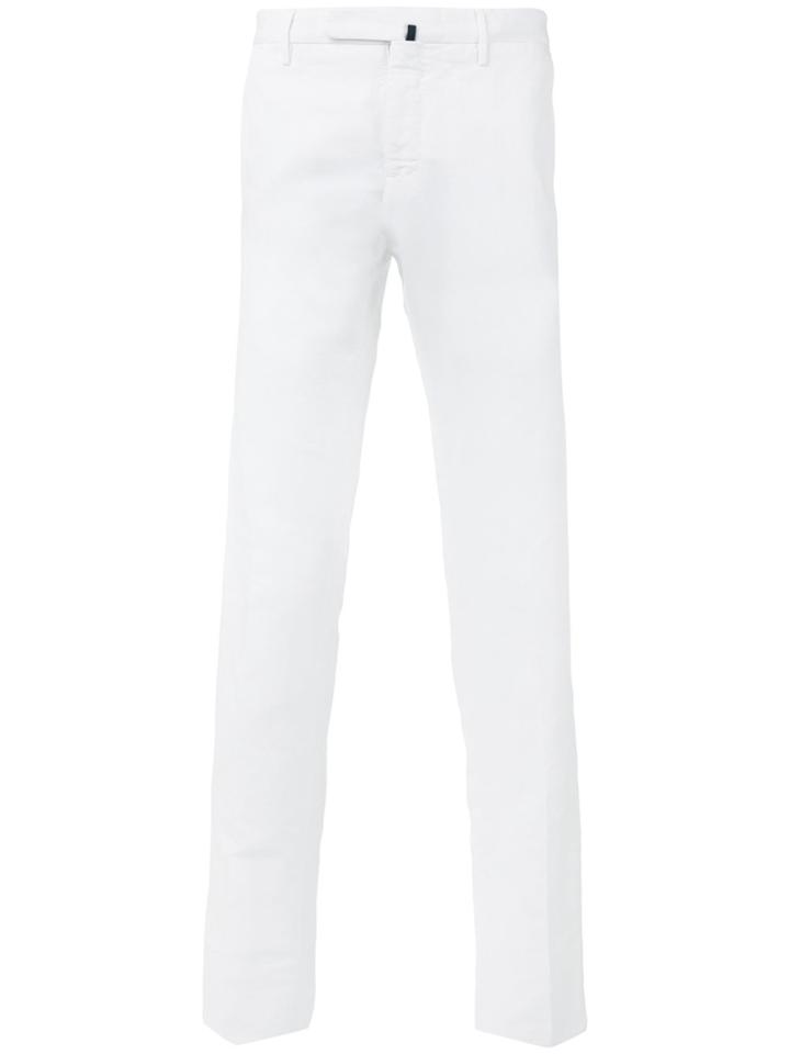 Incotex Plain Chinos - White