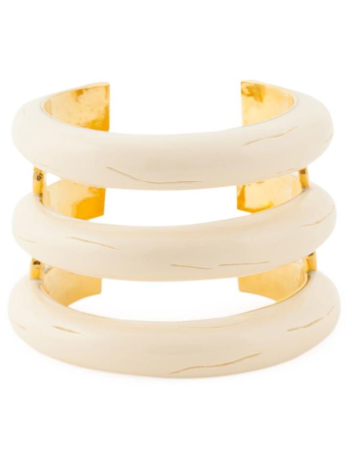 Aurelie Bidermann 'caftan Moon' Cuff - Nude & Neutrals
