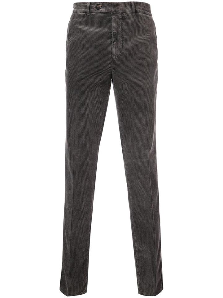 Brunello Cucinelli Taillored Courduroy Trousers - Grey