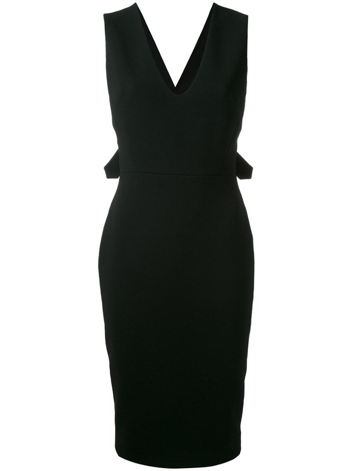 Victoria Beckham Cross Back Dress - Black
