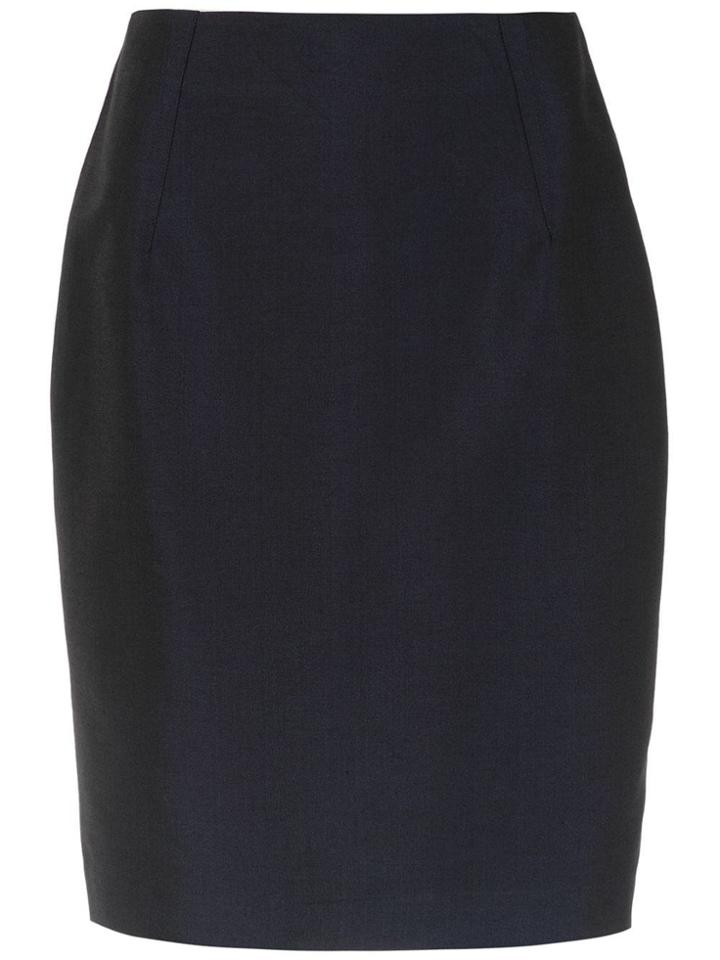Tufi Duek Straight Fit Skirt - Blue