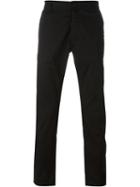 Armani Jeans Slim-fit Trousers, Men's, Size: 52, Black, Cotton/spandex/elastane