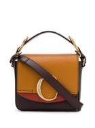 Chloé Mini Box Tote - Brown