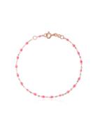 Gigi Clozeau 18k Rose Gold Classic Six And Half Bead Bracelet - Pink &