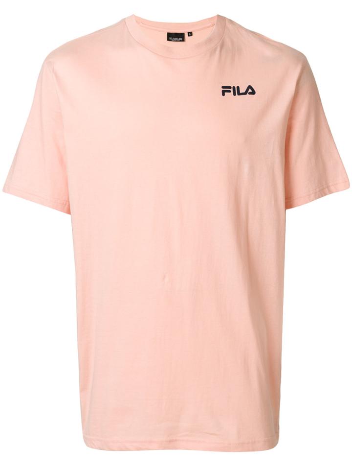 Fila T-shirt With Chest Logo - Yellow & Orange