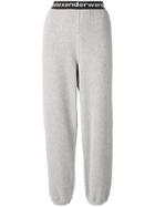 T By Alexander Wang Corduroy Track Trousers - Grey