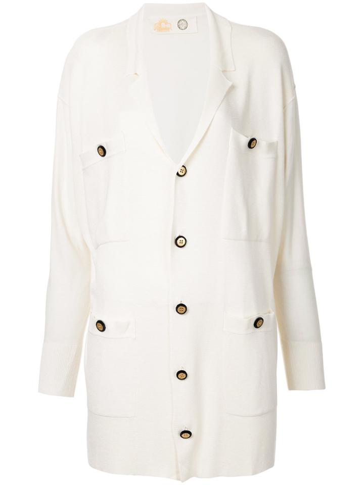 Theatre Products Four Pockets Cardigan - Nude & Neutrals