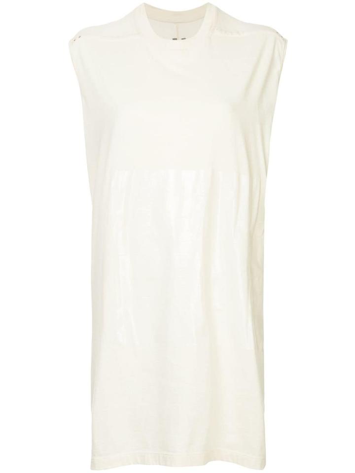 Rick Owens Boxy Sleeveless Top - Neutrals