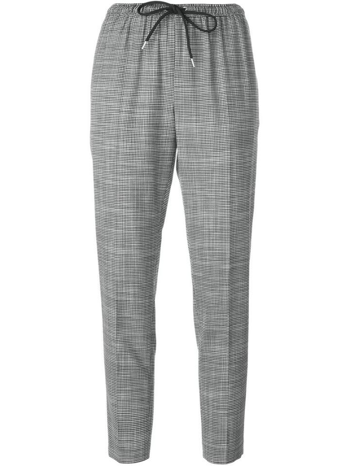 Alexander Wang Houndstooth Slim Fit Trousers