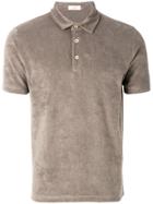 Altea Textured Polo Shirt - Brown