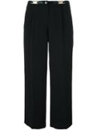 Versace Collection Tailored Cropped Trousers