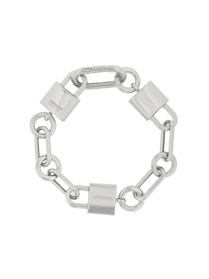 Ambush Padlock Link Bracelet - Metallic