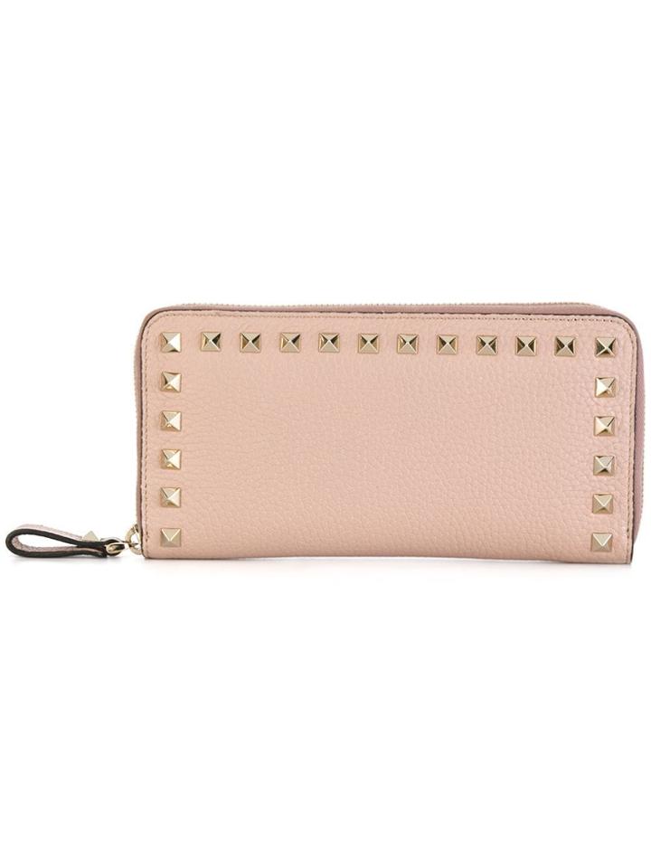 Valentino Valentino Garavani Rockstud Wallet - Pink