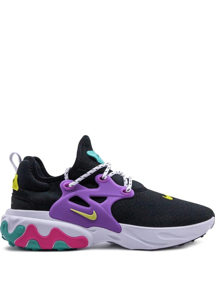 Nike Presto React Low Top Sneakers - Black