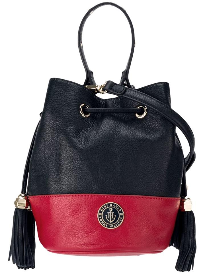 Tommy Hilfiger Drawstring Bucket Cross Body Bag