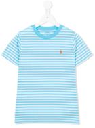 Ralph Lauren Kids Striped T-shirt, Toddler Boy's, Size: 2 Yrs, Blue