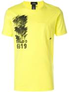 Stone Island Shadow Project Pocket Crew Neck T-shirt - Yellow & Orange