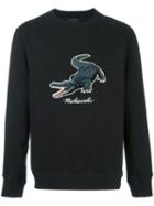 Maharishi 'alligator' Patch Sweatshirt, Men's, Size: Large, Black, Organic Cotton