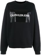 Calvin Klein Jeans Logo Patch Sweatshirt - Black