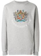 Han Kj0benhavn Embroidered Logo Sweatshirt - Grey