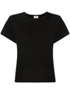 Re/done Cropped Boxy T-shirt - Black