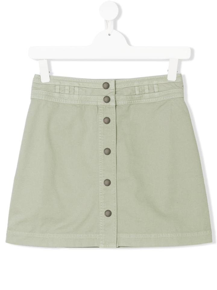 Stella Mccartney Kids Teen Karlie Skirt - Green