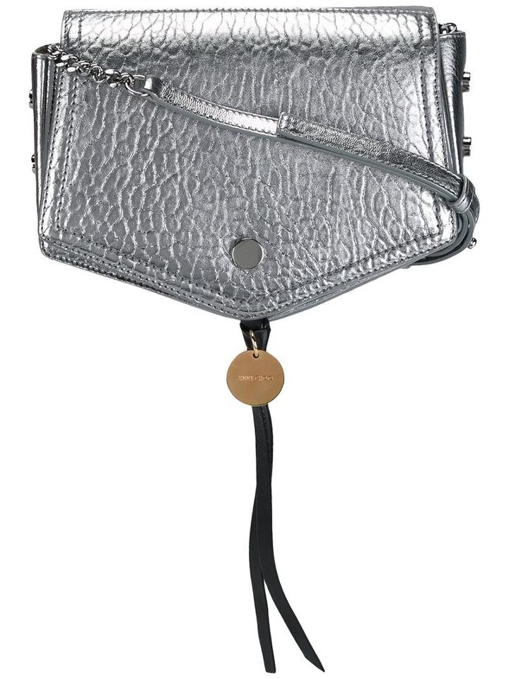 Jimmy Choo Arrow Crossbody Bag, Women's, Grey, Lamb Skin