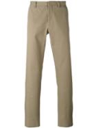 Maison Margiela Straight Trousers, Men's, Size: 52, Nude/neutrals, Cotton