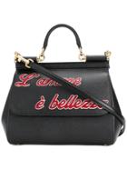 Dolce & Gabbana L'amore È Bellezza Handbag - Black