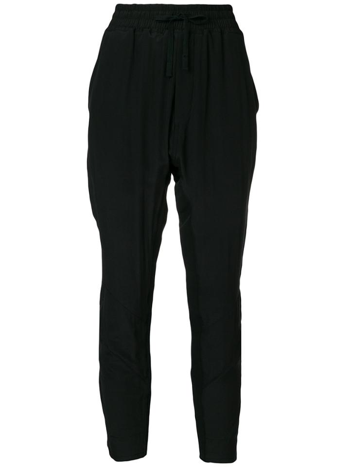 Haider Ackermann Elasticated Waist Trousers - Black