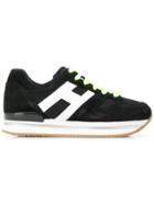 Hogan Platform Logo Sneakers - Black