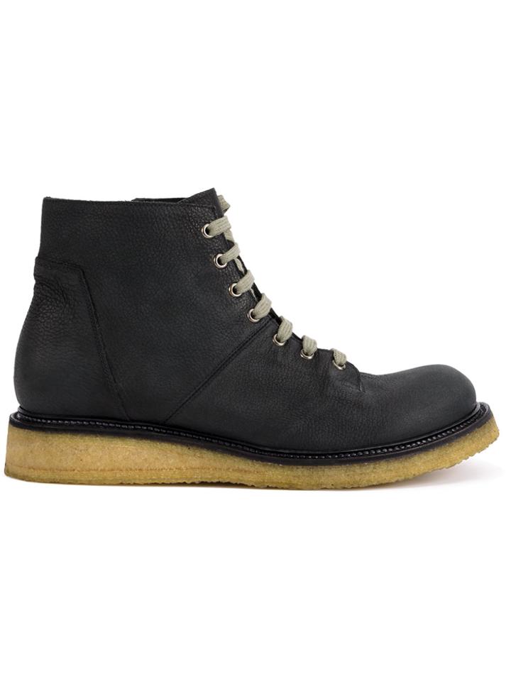 Rick Owens Monkey Boots - Black