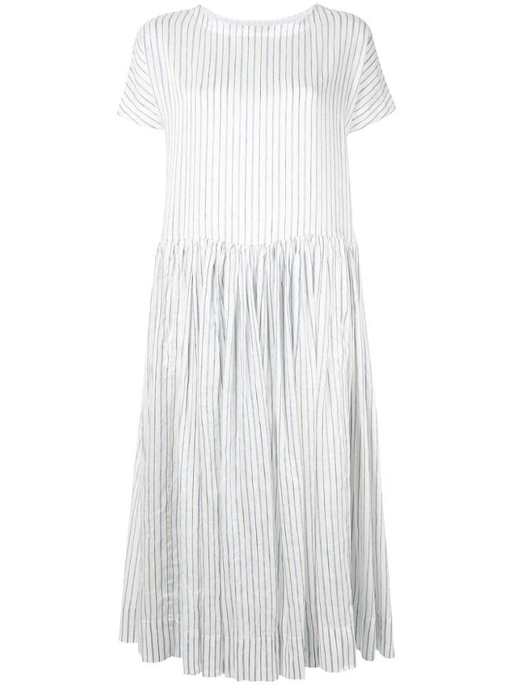 Casey Casey Pasha Striped Dress - White