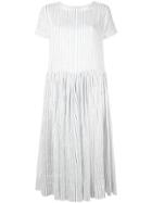Casey Casey Pasha Striped Dress - White