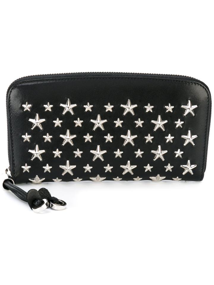Jimmy Choo Filipa Star Wallet - Black