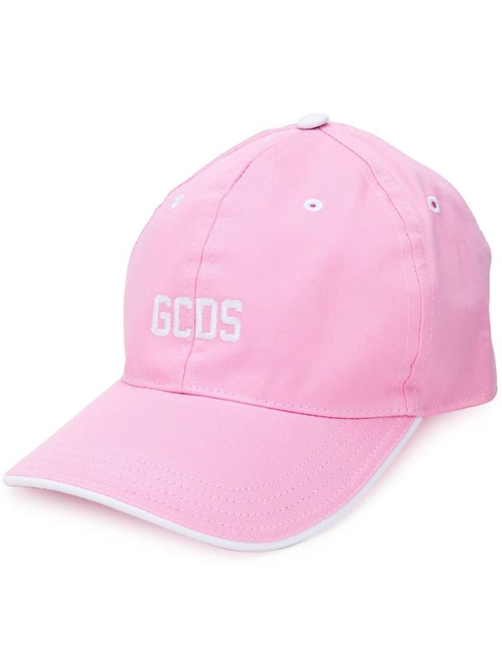Gcds Embroidered Logo Baseball Cap - Pink