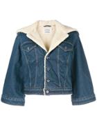 Levi's: Made & Crafted Cropped Denim Jacket - Blue