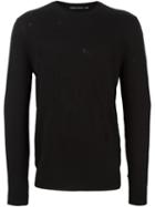 Alexander Mcqueen Skull Fine Knit Jumper