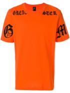 Omc Embroidered Logo T-shirt - Yellow & Orange
