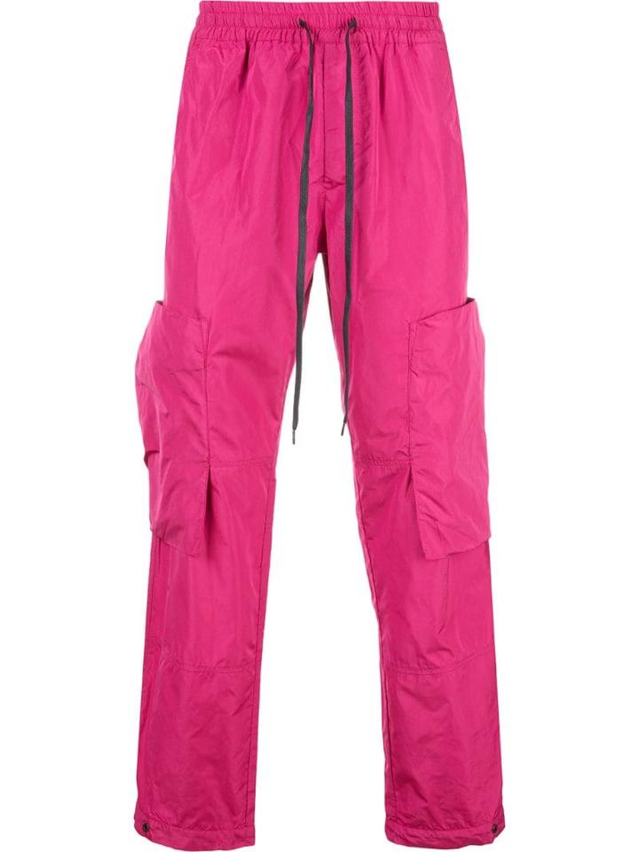 Vivienne Westwood Anglomania Drawstring Cargo Trousers - Pink