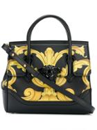 Versace Palazzo Empire Printed Tote - Black