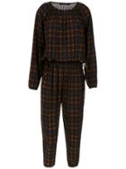 Andrea Marques Long Sleeved Jumpsuit - Brown