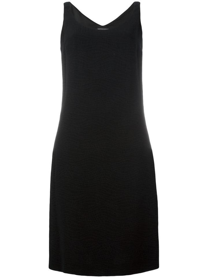 Versace Pre-owned Sleeveless Shift Dress - Black