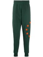 Études Embroidered Star Trousers - Green