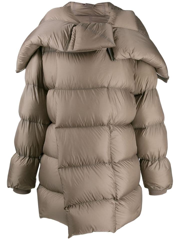 Rick Owens Sisy Parka - Neutrals