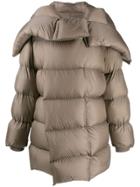 Rick Owens Sisy Parka - Neutrals
