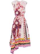 Prada Printed Poplin Dress - Pink
