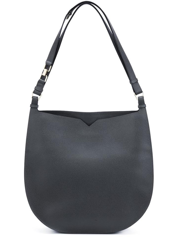 Valextra 'havana' Shoulder Bag, Women's, Black