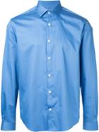 Cerruti 1881 - Classic Shirt - Men - Cotton - 42, Blue, Cotton