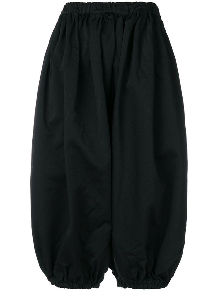 Comme Des Garçons Comme Des Garçons Elasticated Waist Trousers - Black